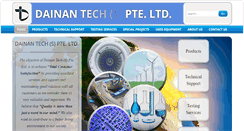 Desktop Screenshot of dainan.com.sg